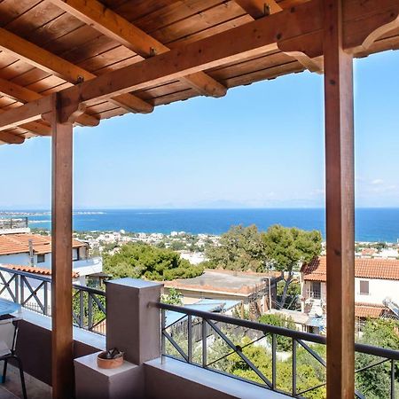 Peris Panoramic Villa Near Athens Airport Paralia  Bagian luar foto