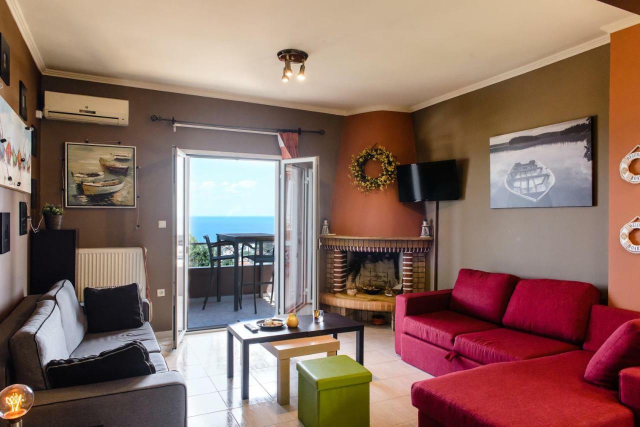 Peris Panoramic Villa Near Athens Airport Paralia  Bagian luar foto