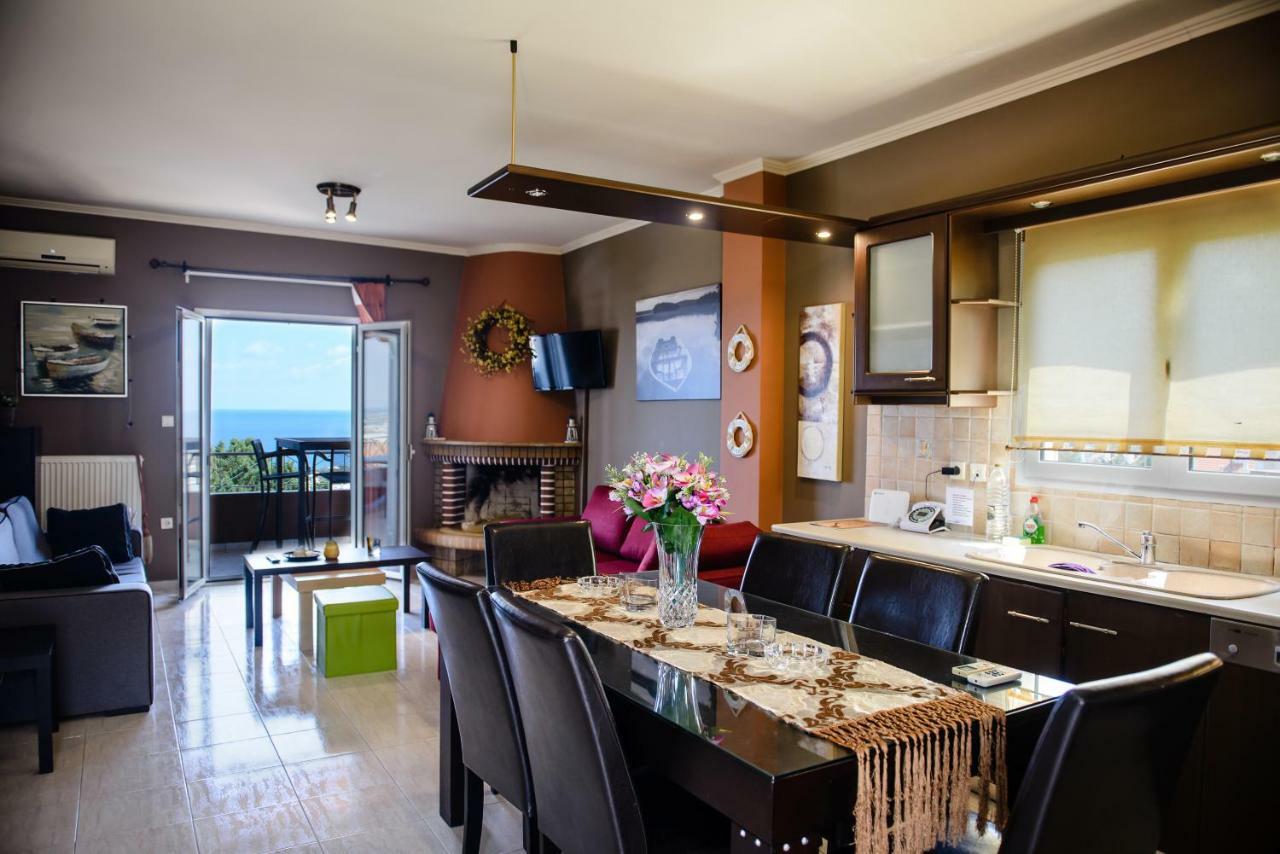 Peris Panoramic Villa Near Athens Airport Paralia  Bagian luar foto