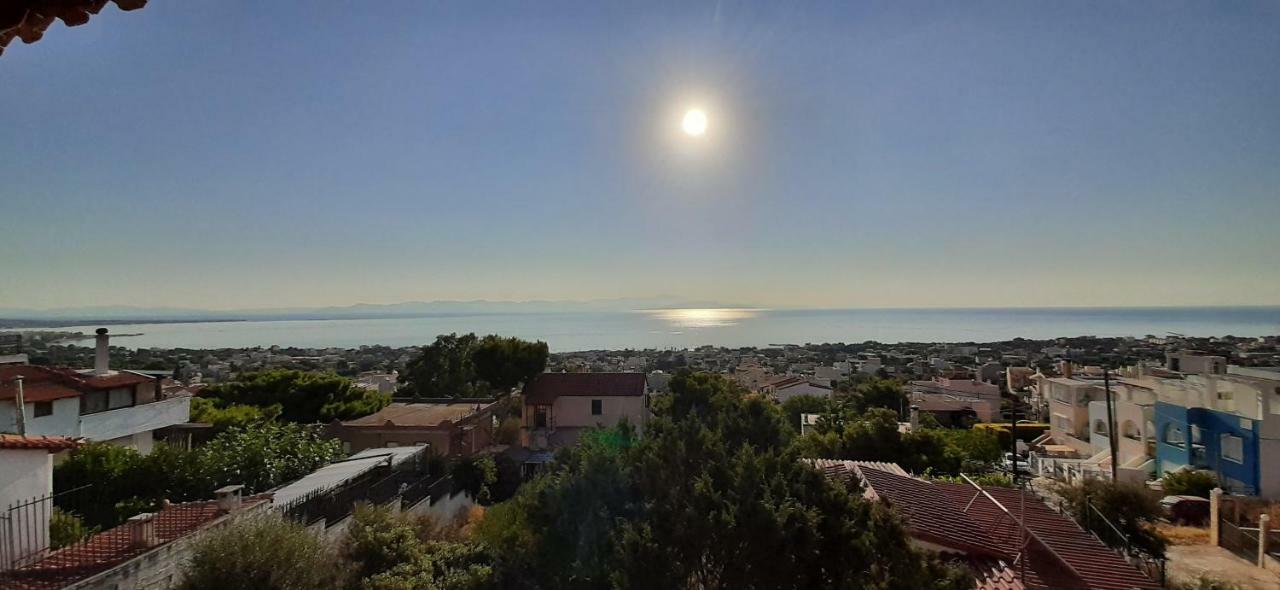 Peris Panoramic Villa Near Athens Airport Paralia  Bagian luar foto